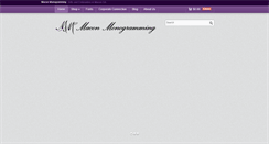 Desktop Screenshot of maconmonogramming.com